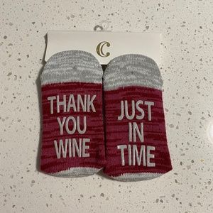 NWT Wine Socks